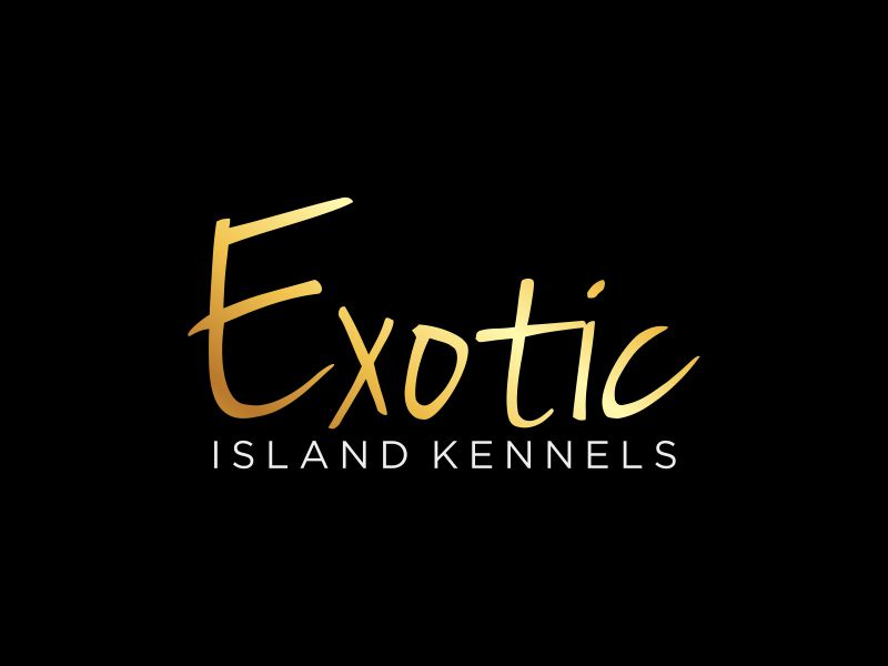 Exotic island kennels logo design by josephira
