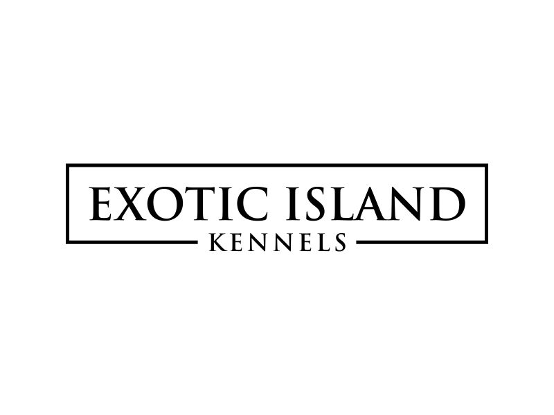 Exotic island kennels logo design by dewipadi