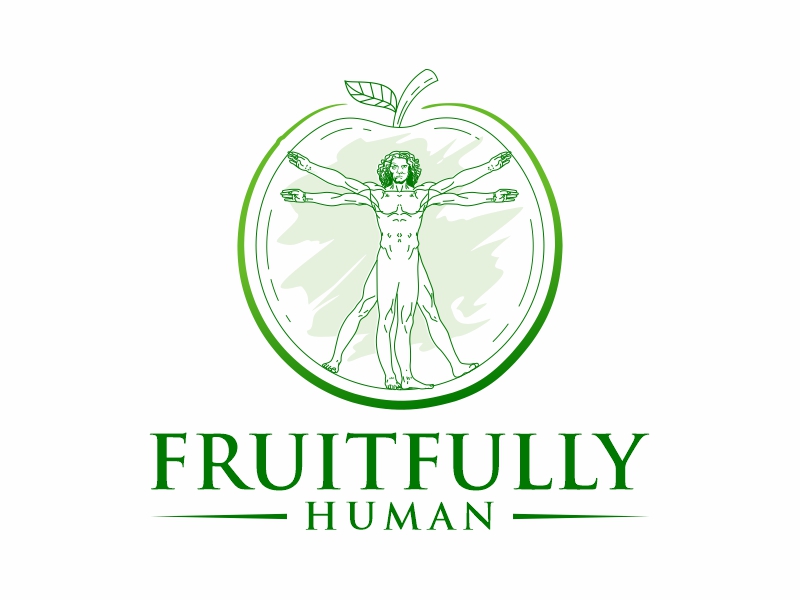 Fruitfully Human logo design by mutafailan