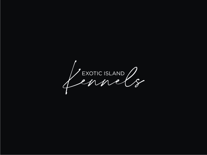 Exotic island kennels logo design by Adundas