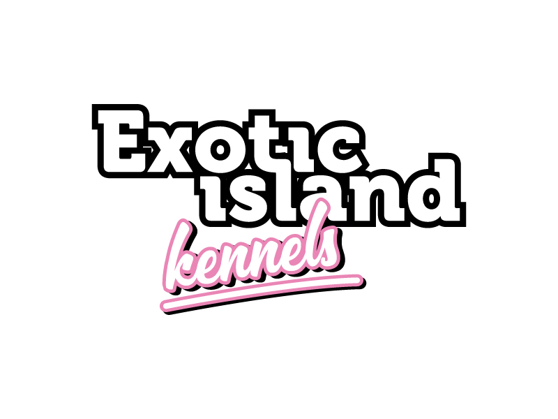 Exotic island kennels logo design by cybil