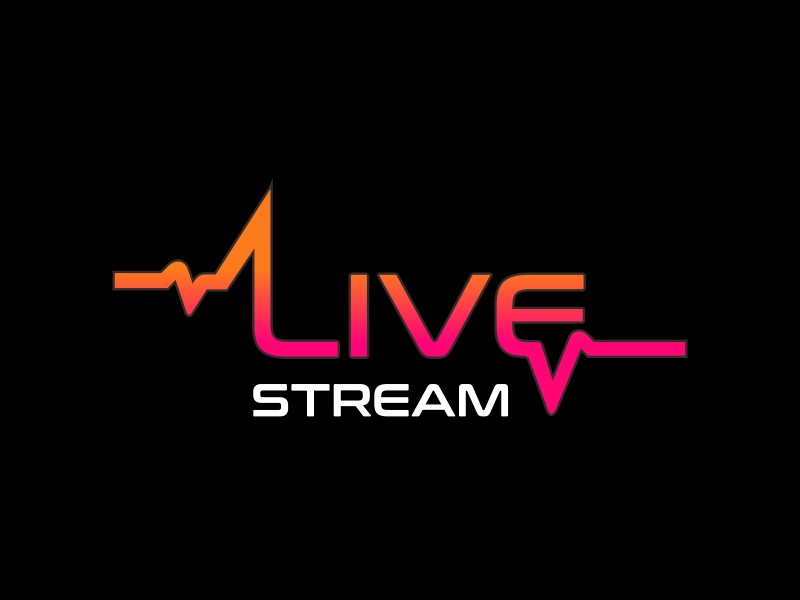 Live Stream logo design by EkoBooM
