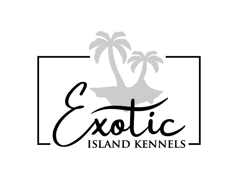 Exotic island kennels logo design by IrvanB
