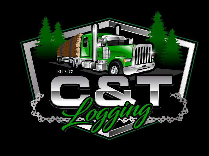C&T Logging Est 2022 logo design by jaize