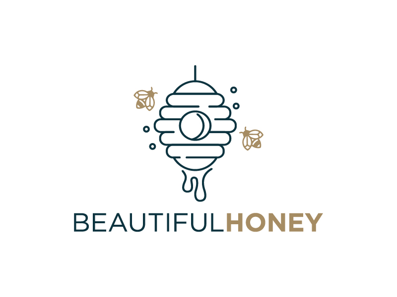BeautifulHoney logo design by cybil
