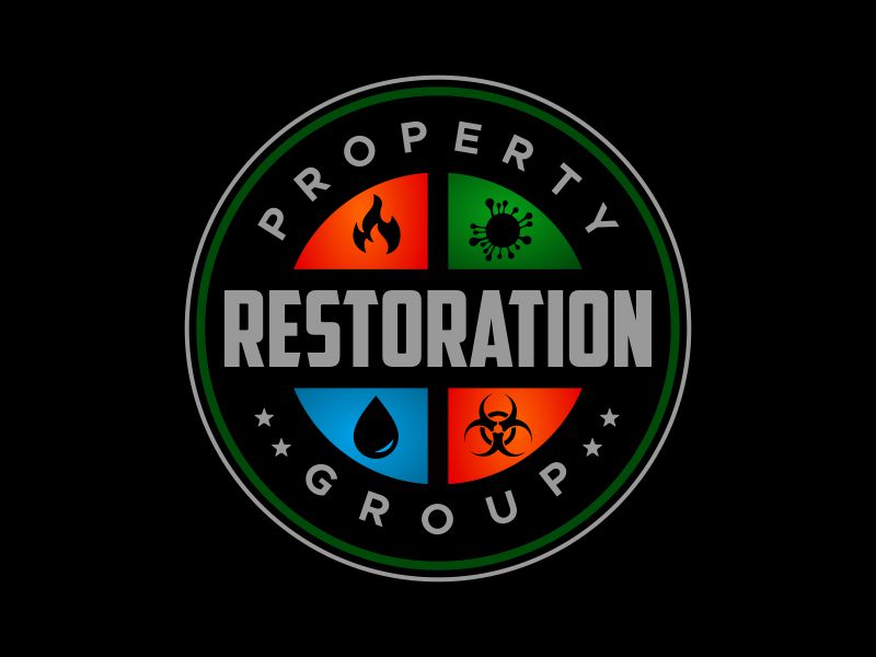 Property Restoration Group logo design by kopipanas