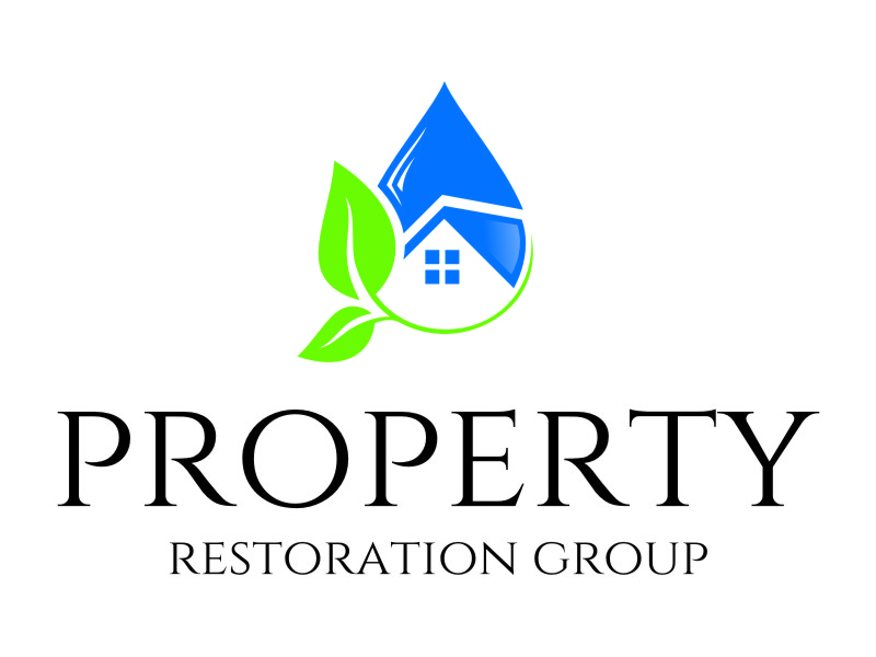 Property Restoration Group logo design by jetzu
