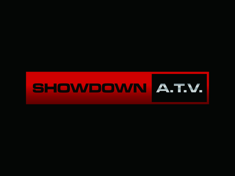 Showdown A.T.V. logo design by christabel