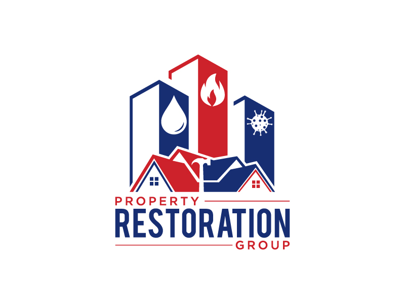 Property Restoration Group logo design by Creativeminds