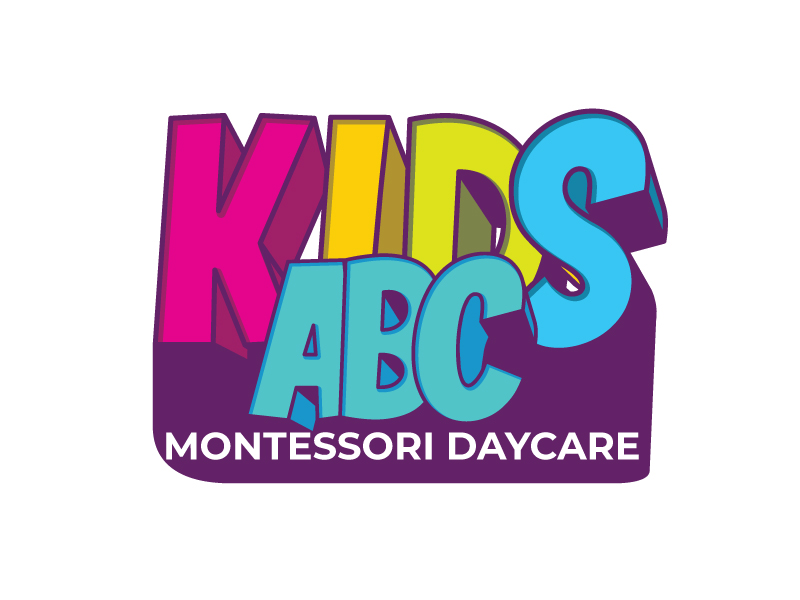 Kids ABC Montessori Daycare logo design by Mow.Logo