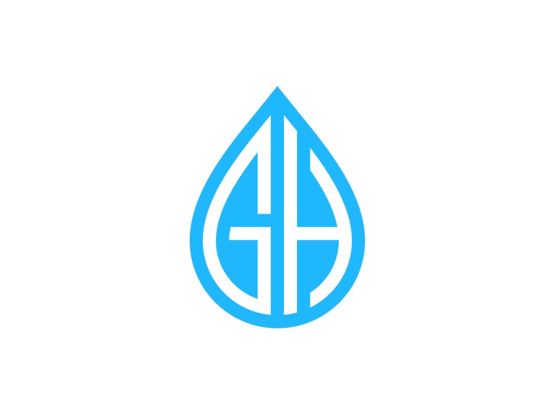 GH logo design by uptogood