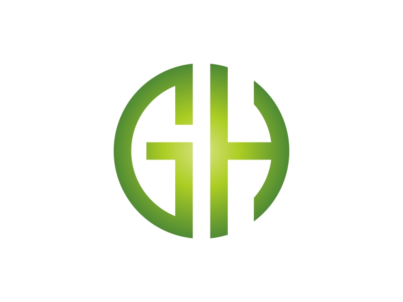 GH logo design by kurnia