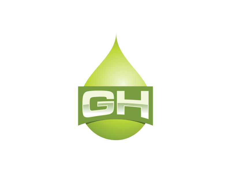 GH logo design by almaula
