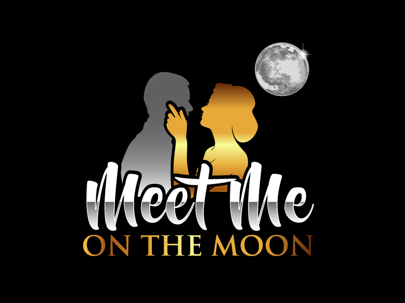 Meet Me on the Moon logo design by ElonStark