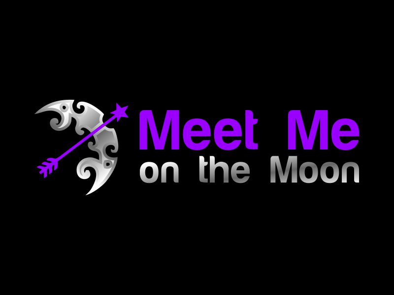 Meet Me on the Moon logo design by Gwerth