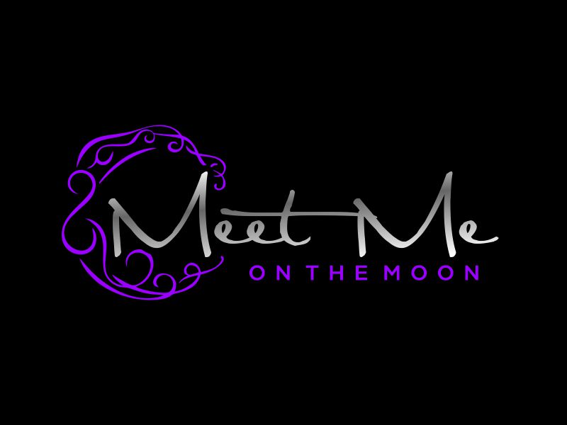 Meet Me on the Moon logo design by Gwerth