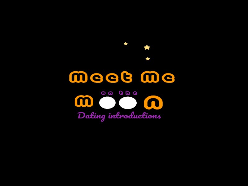 Meet Me on the Moon logo design by Pritika Thakur