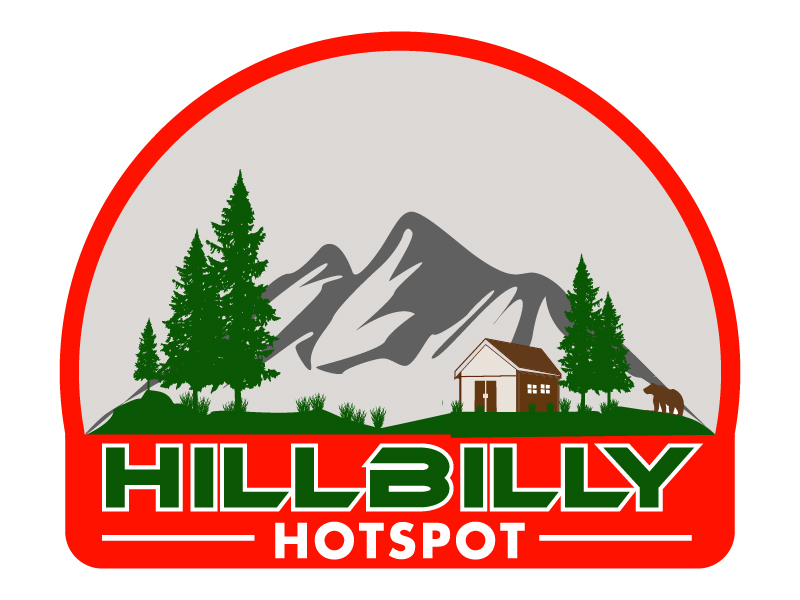 HillBilly HotSpot logo design by pilKB