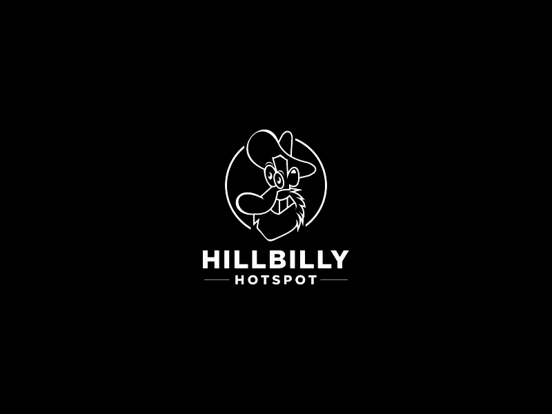 HillBilly HotSpot logo design by peundeuyArt