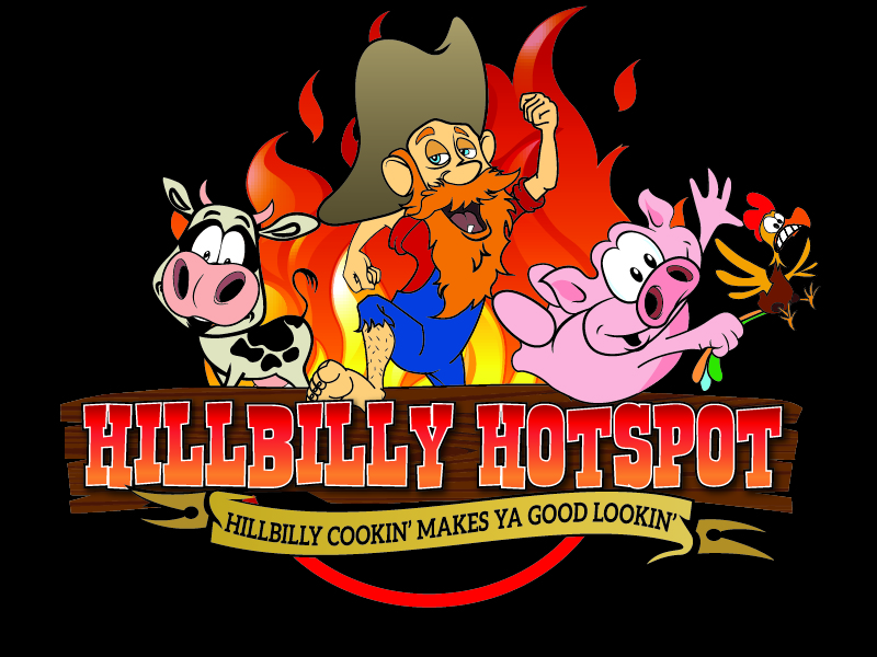 HillBilly HotSpot logo design by Carli