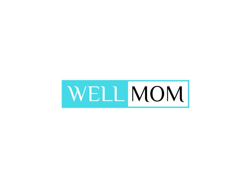 Well Mom logo design by oke2angconcept