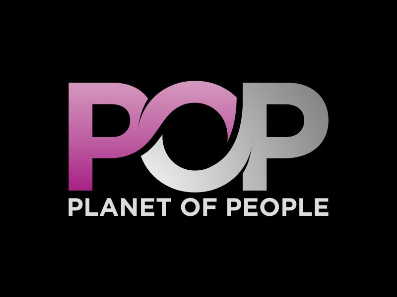 Planet of People (POP) Radio logo design by josephira