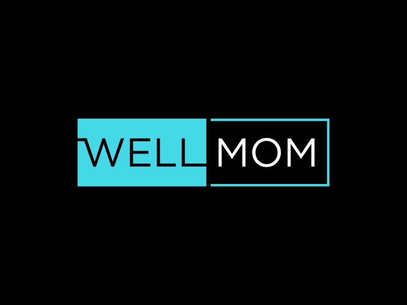 Well Mom logo design by EkoBooM