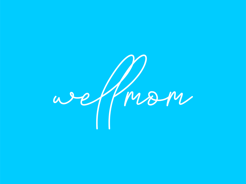 Well Mom logo design by enzidesign