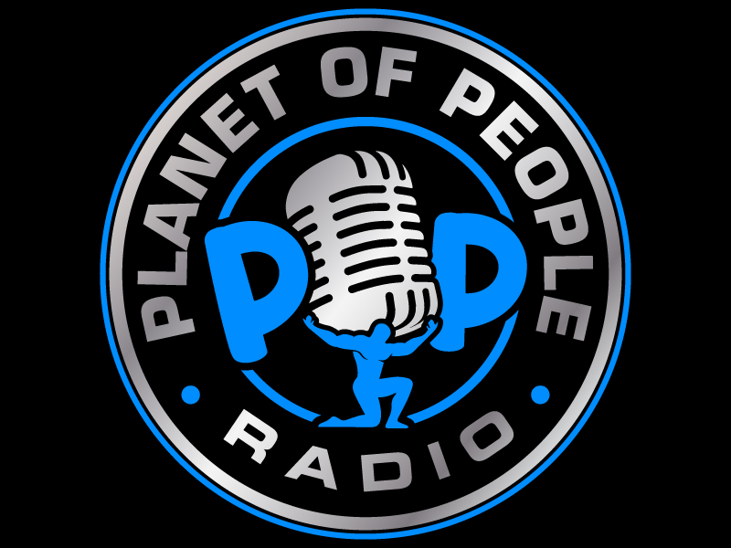 Planet of People (POP) Radio logo design by jaize