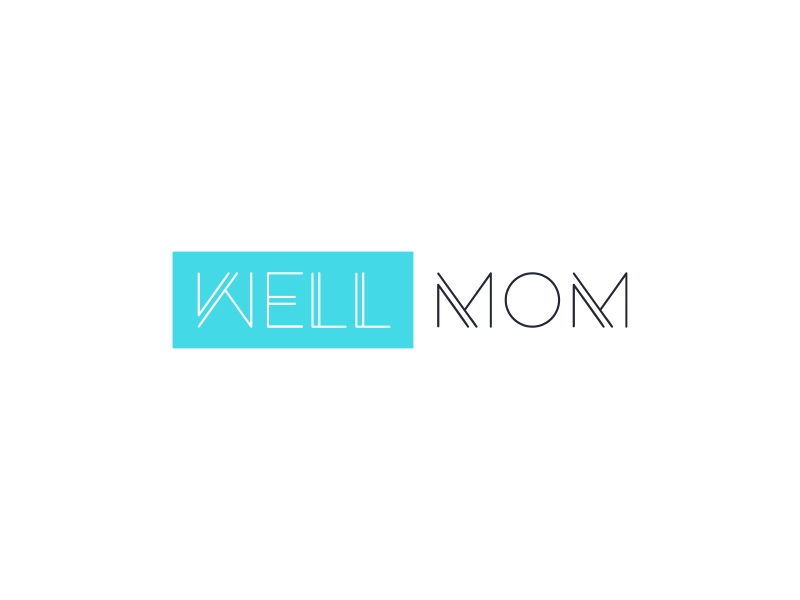 Well Mom logo design by GassPoll