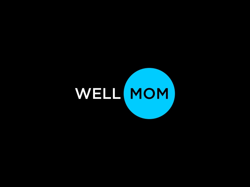 Well Mom logo design by glasslogo