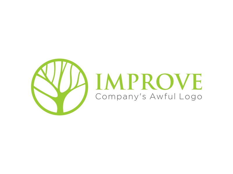 Improve our company's awful logo logo design by kurnia