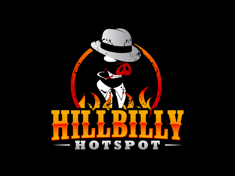 HillBilly HotSpot logo design by Kirito