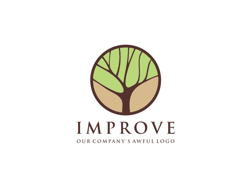 Improve our company's awful logo logo design by carman