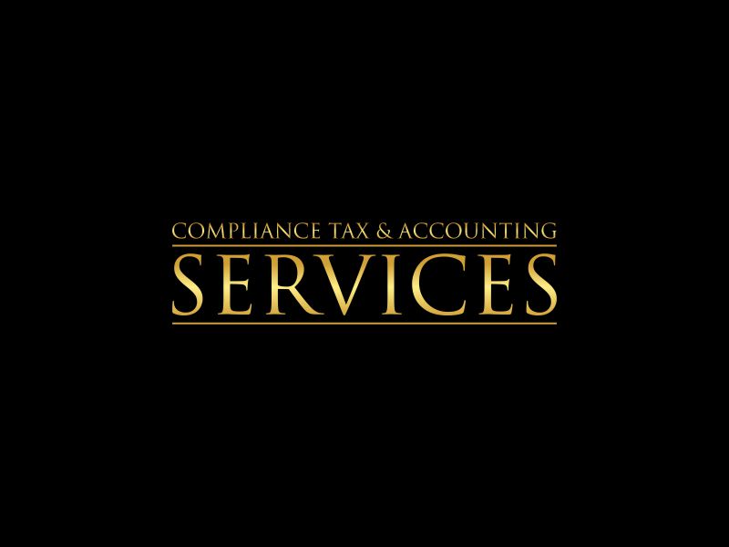 Compliance Tax & Accounting Services logo design by blessings