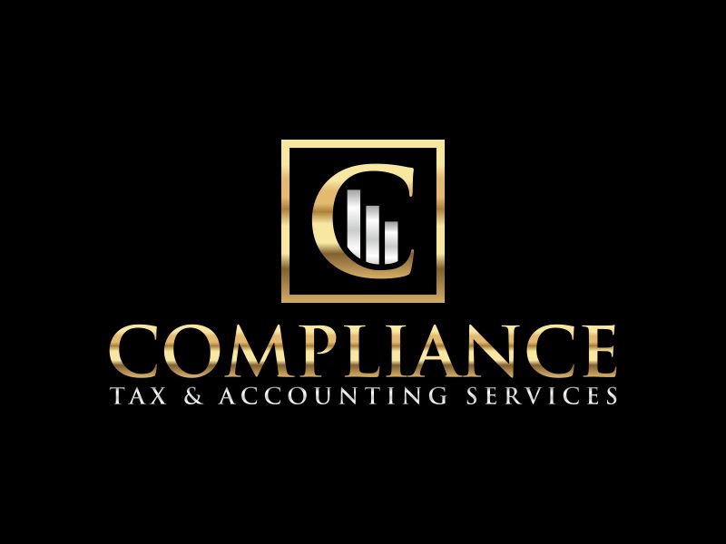 Compliance Tax & Accounting Services logo design by dewipadi