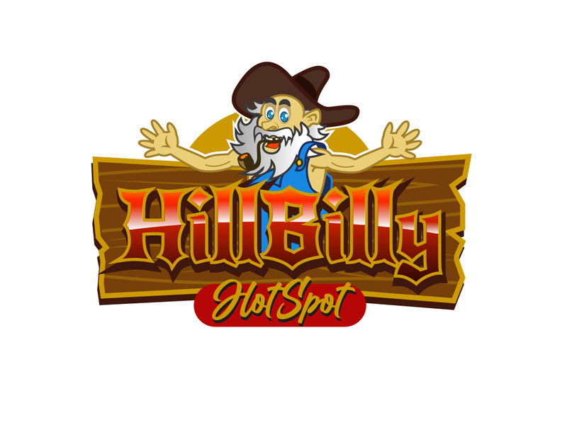 HillBilly HotSpot logo design by Ari