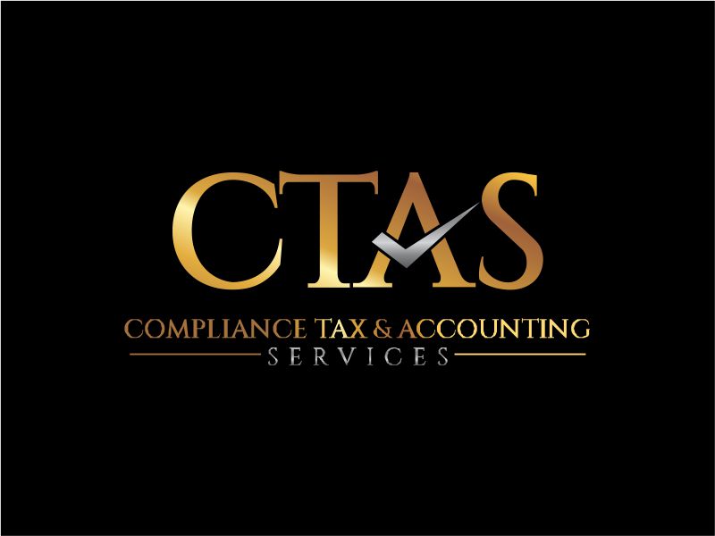 Compliance Tax & Accounting Services logo design by up2date