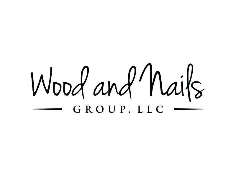 Wood and Nails Group, LLC logo design by christabel