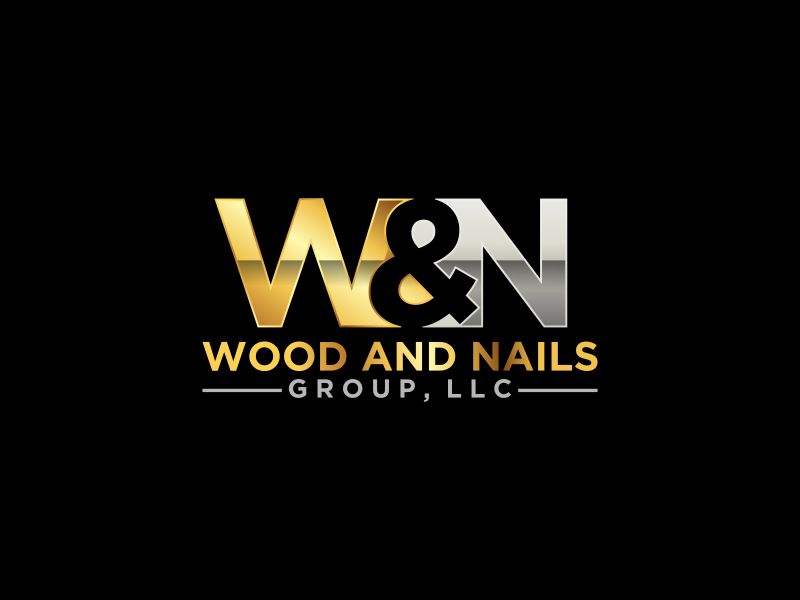 Wood and Nails Group, LLC logo design by josephira
