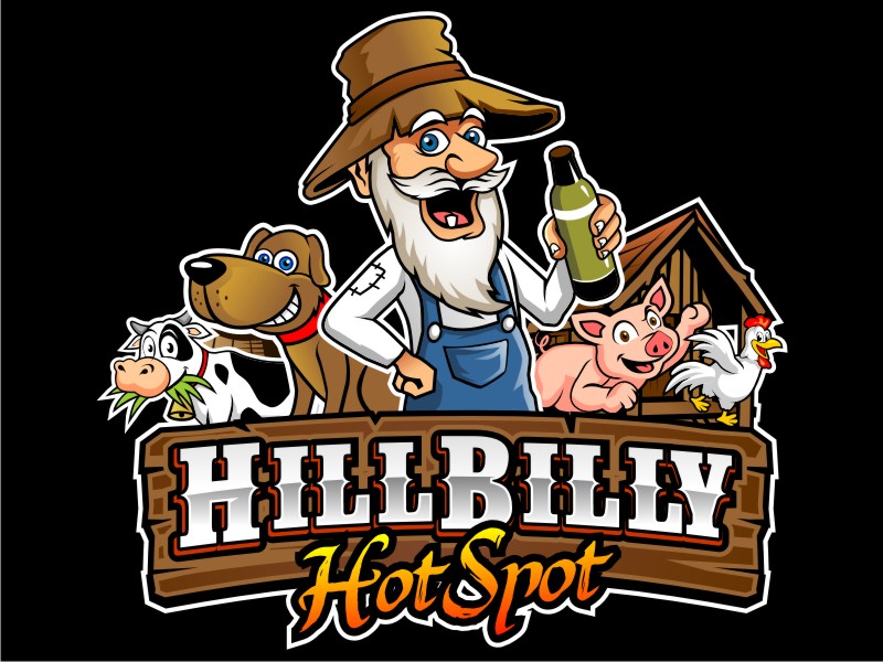 HillBilly HotSpot logo design by haze