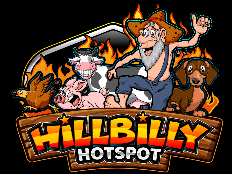 HillBilly HotSpot logo design by uttam
