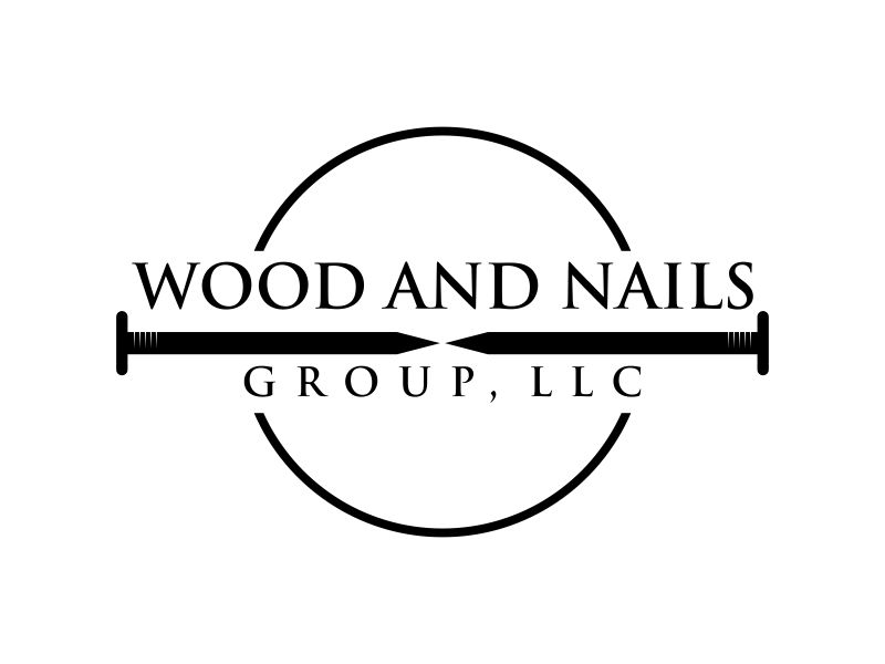 Wood and Nails Group, LLC logo design by savana