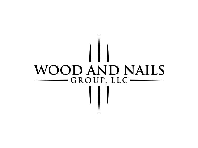 Wood and Nails Group, LLC logo design by Amne Sea