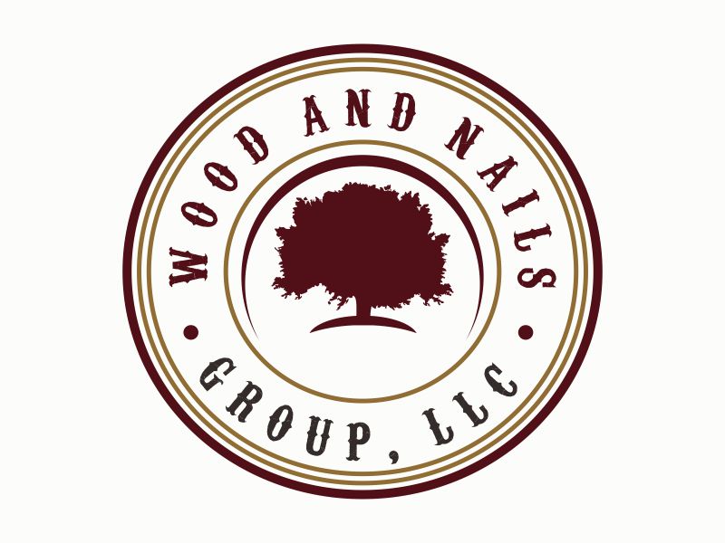 Wood and Nails Group, LLC logo design by Greenlight