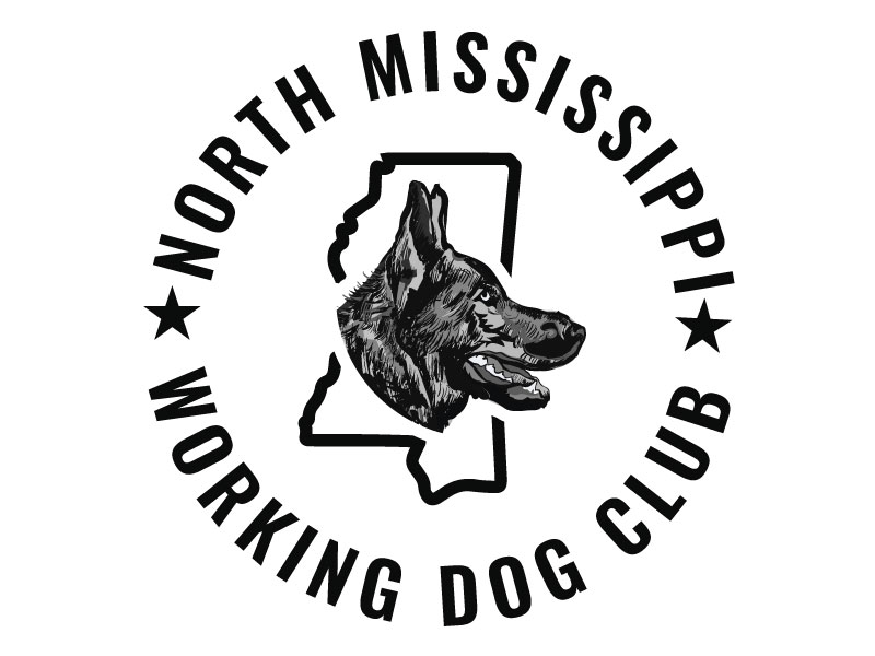 North Mississippi Working Dog Club logo design by aryamaity