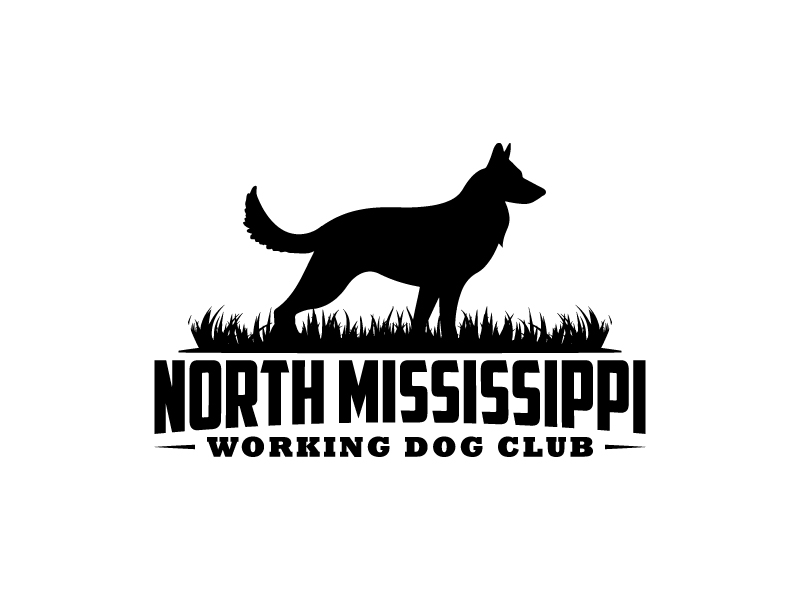 North Mississippi Working Dog Club logo design by Kirito