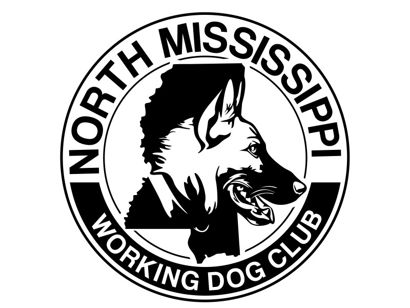 North Mississippi Working Dog Club logo design by veron