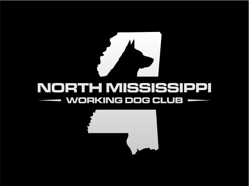 North Mississippi Working Dog Club logo design by ARTdesign