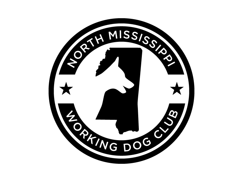 North Mississippi Working Dog Club logo design by sakarep